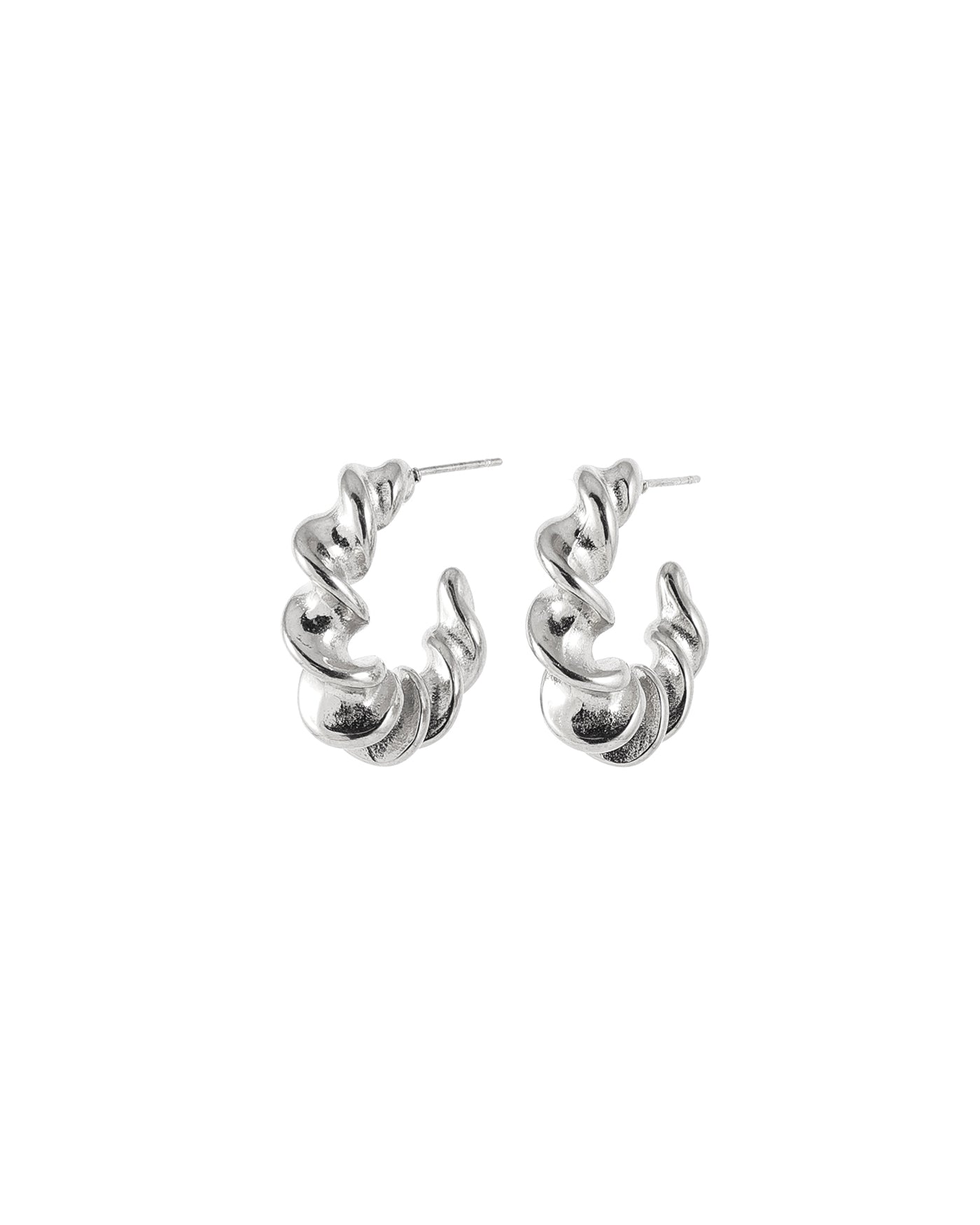 Boa Silver Earrings