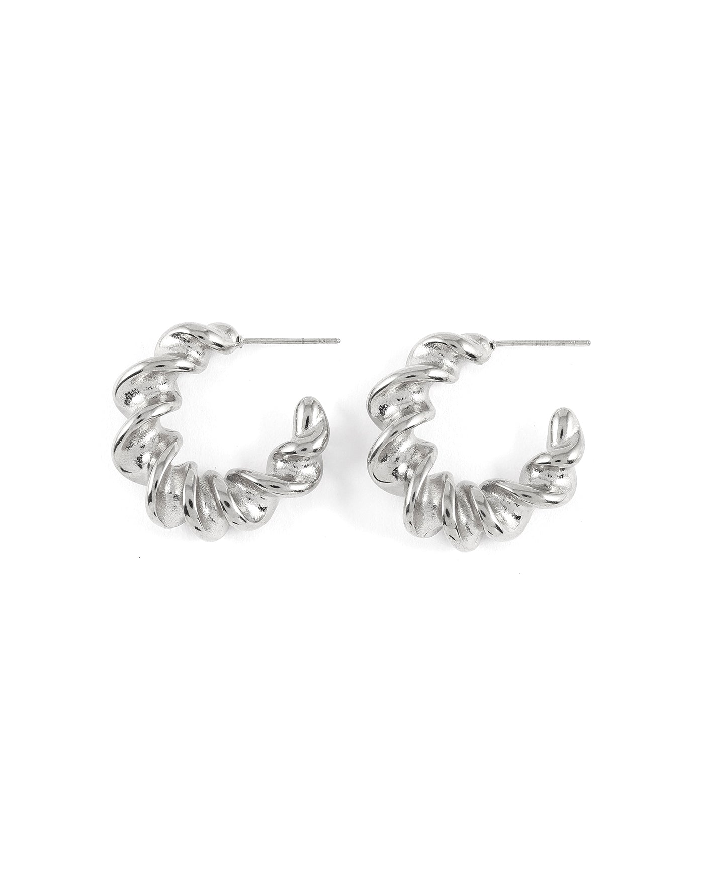 Boa Silver Earrings