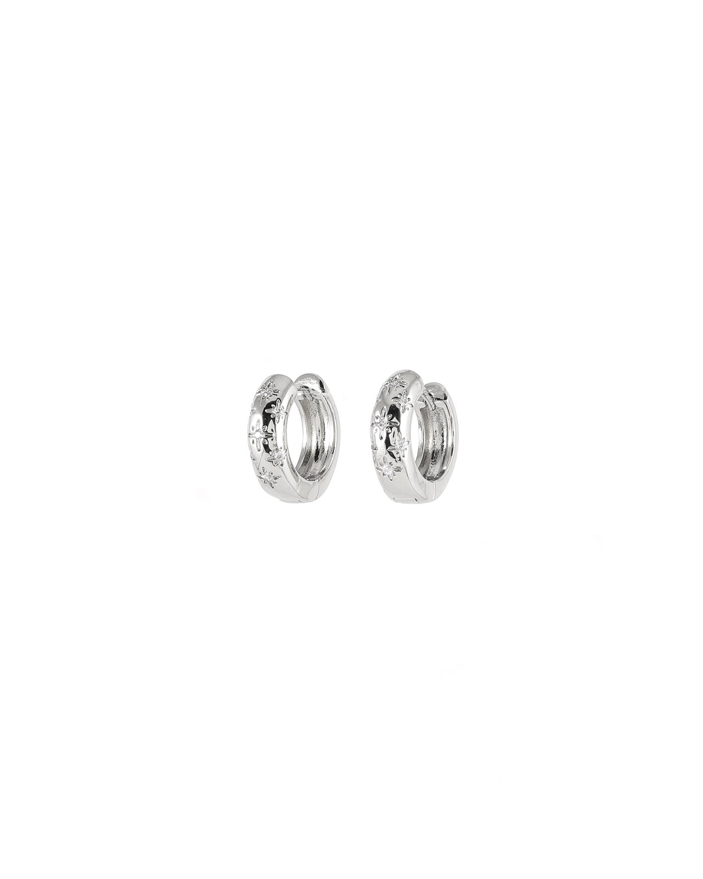 Starloop Silver Earrings