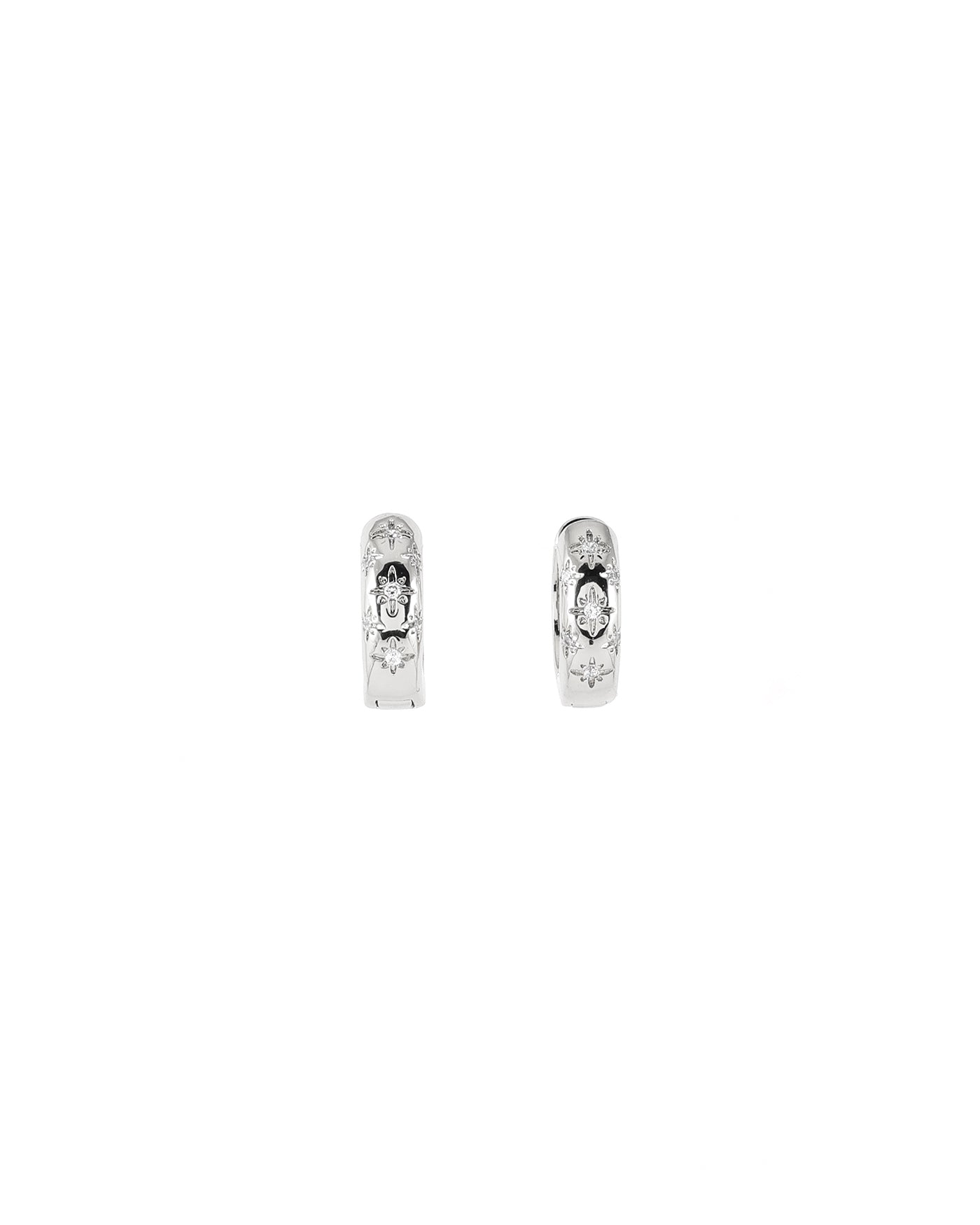 Starloop Silver Earrings