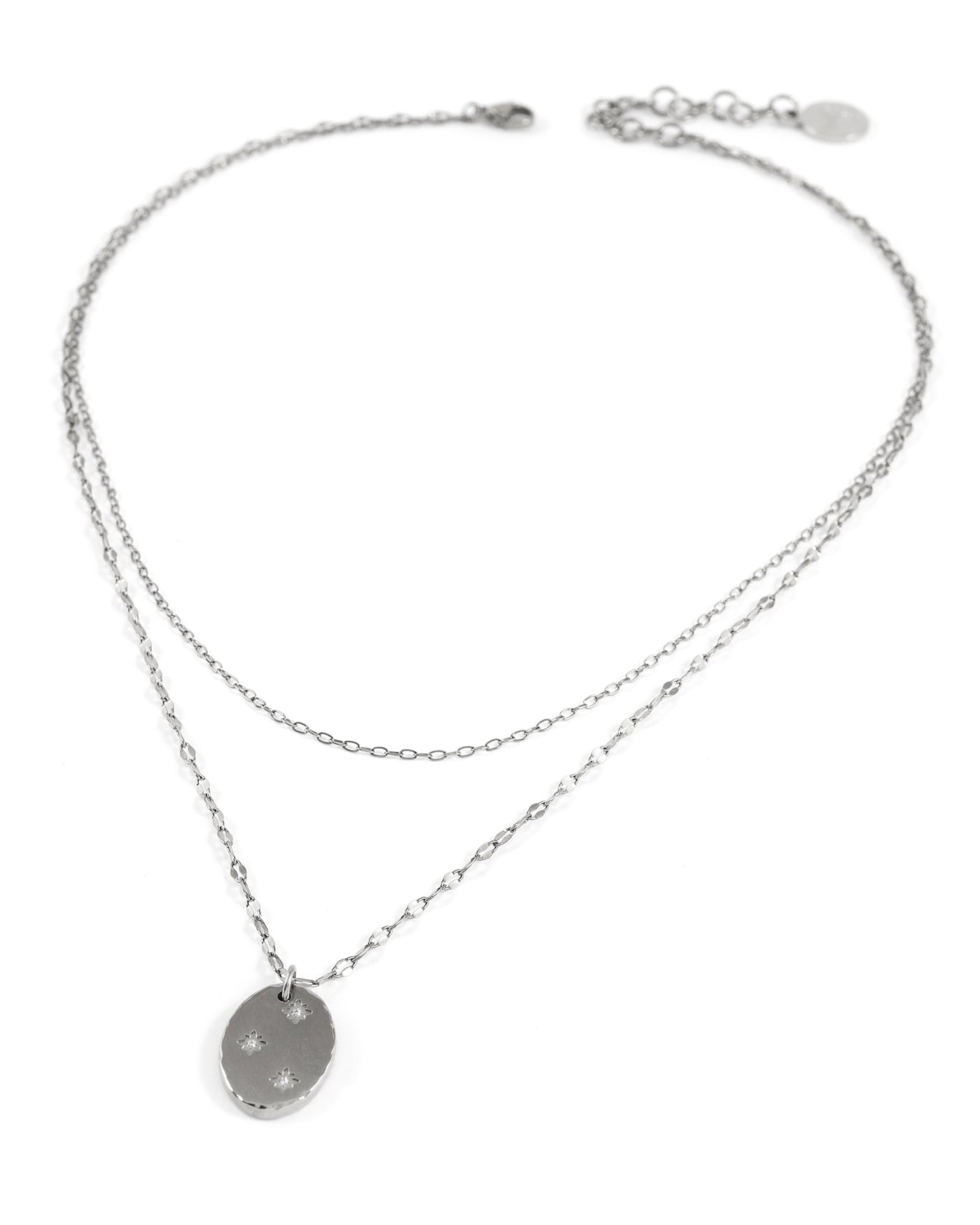 Zephira Silver Necklace