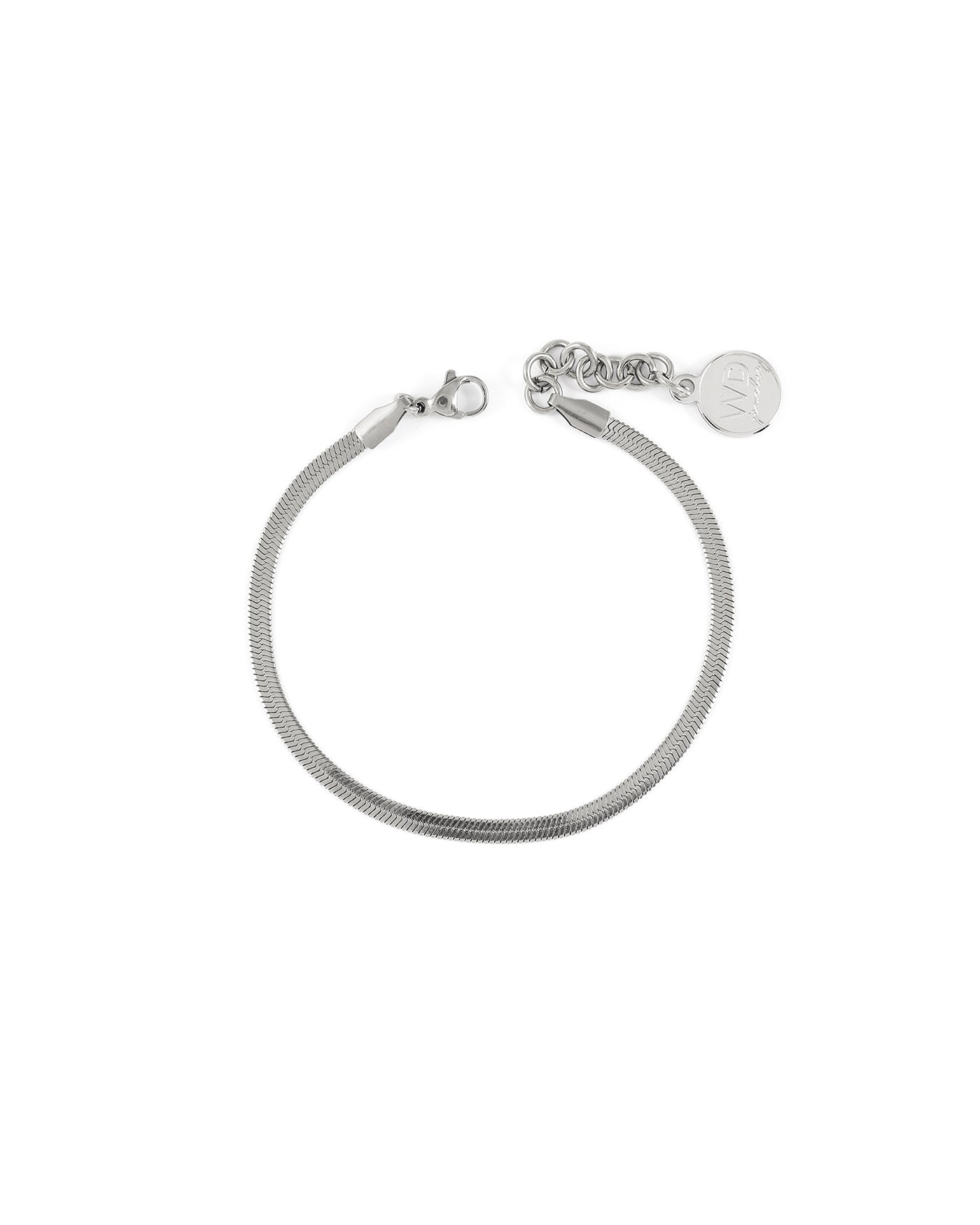 Orvet Silver Bracelet