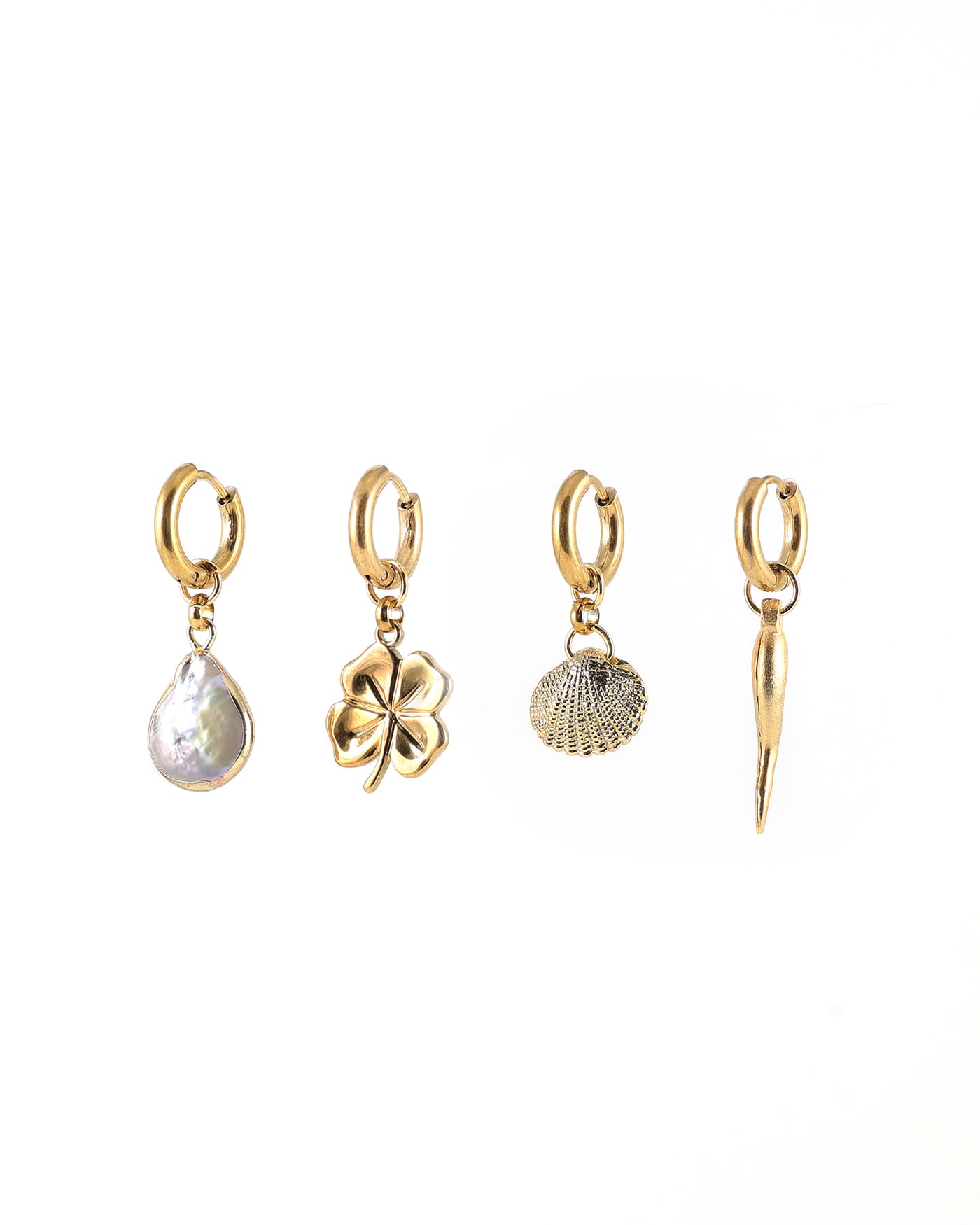 Chance Gold Earrings