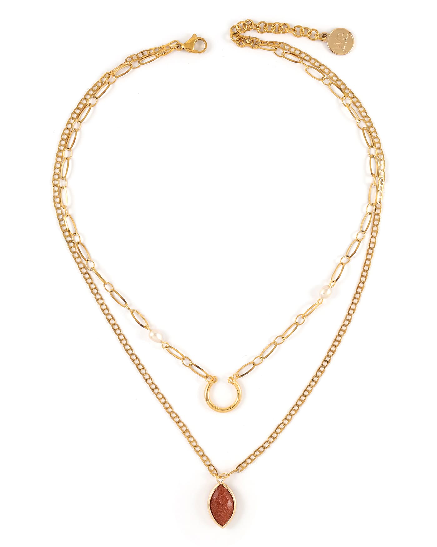 Sabot Gold Necklace