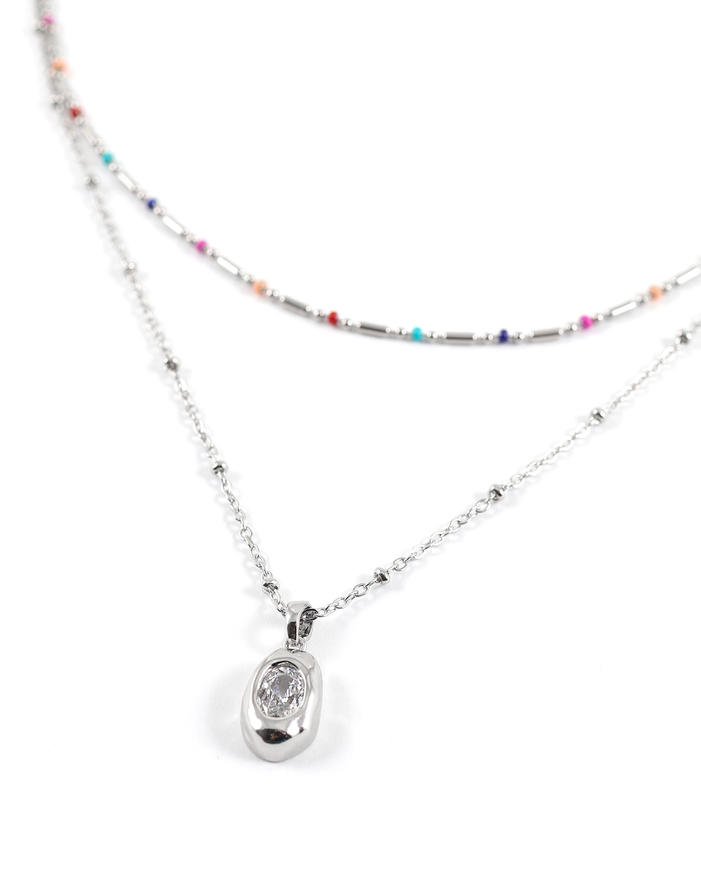 Twinkle Silver Necklace