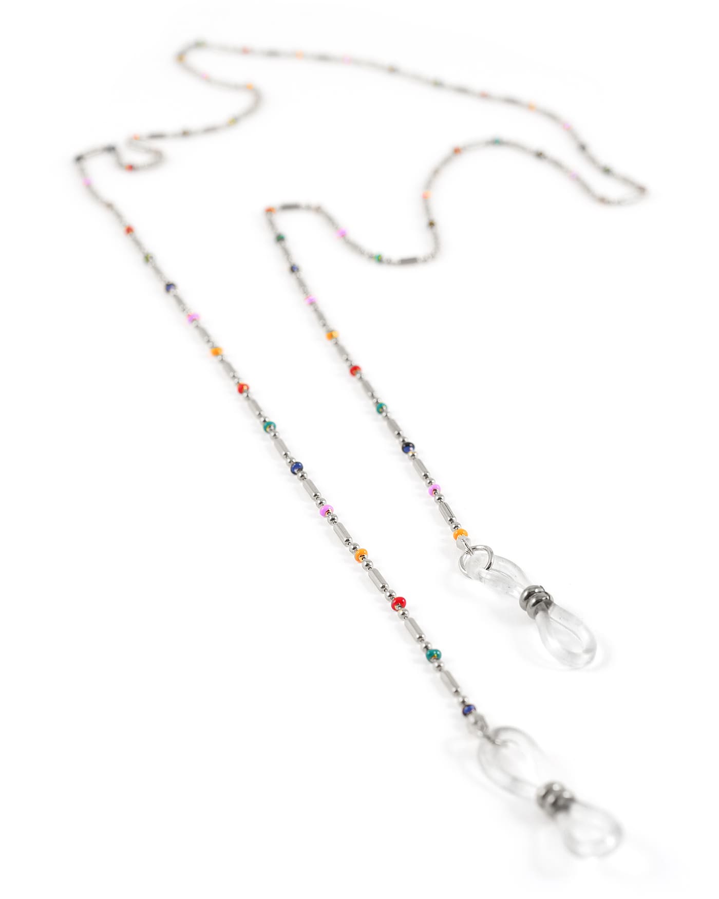 Iris Silver Glasses Chain