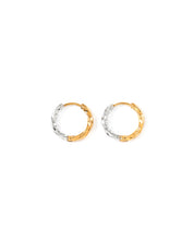 Tandem Two-Tone Earrings