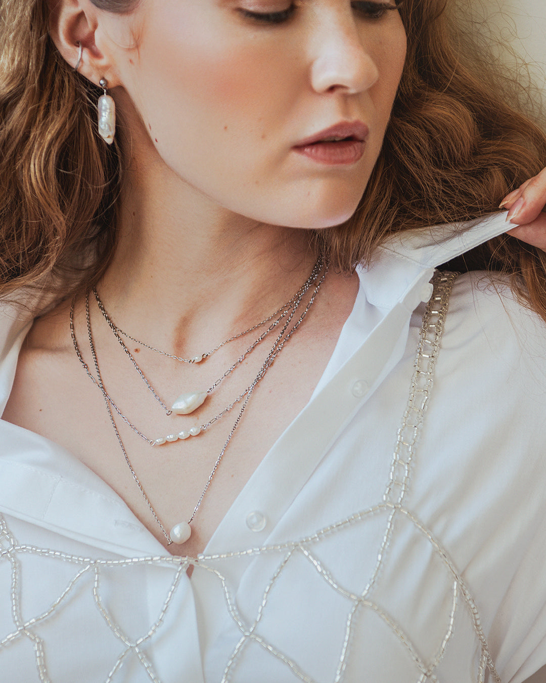 Marina Silver Necklace