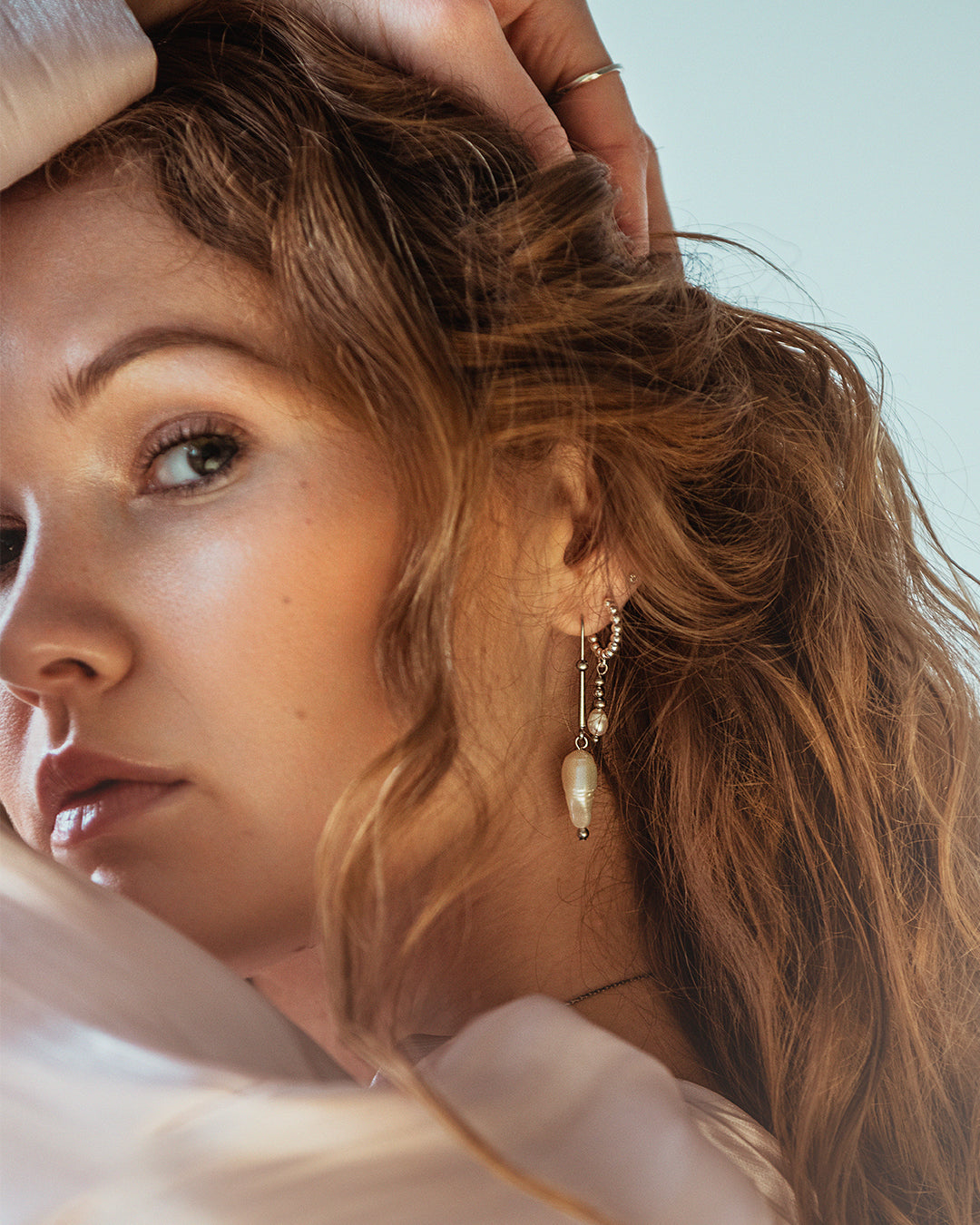 Naïa Silver Earrings