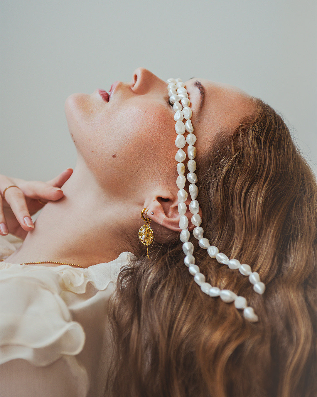 Adella Gold Earrrings