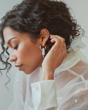 Coraline Silver Earrings