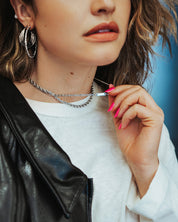 Triplet Silver Earrings