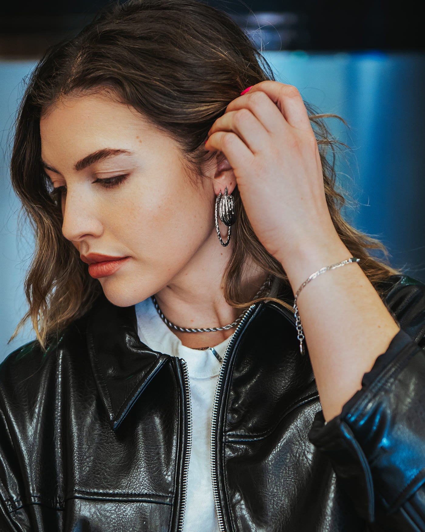 Bonita Silver Earrings