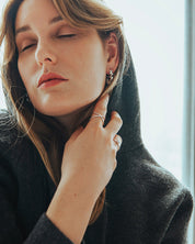 Boa Silver Earrings
