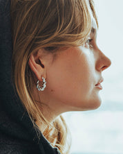 Boa Silver Earrings