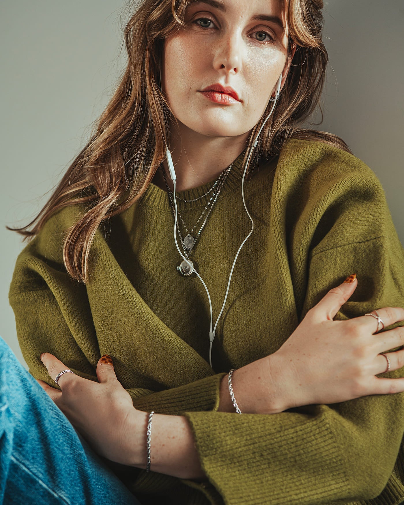 Zephira Silver Necklace
