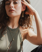Iris Gold Glasses Chain