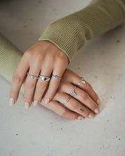 Carmin Silver Ring