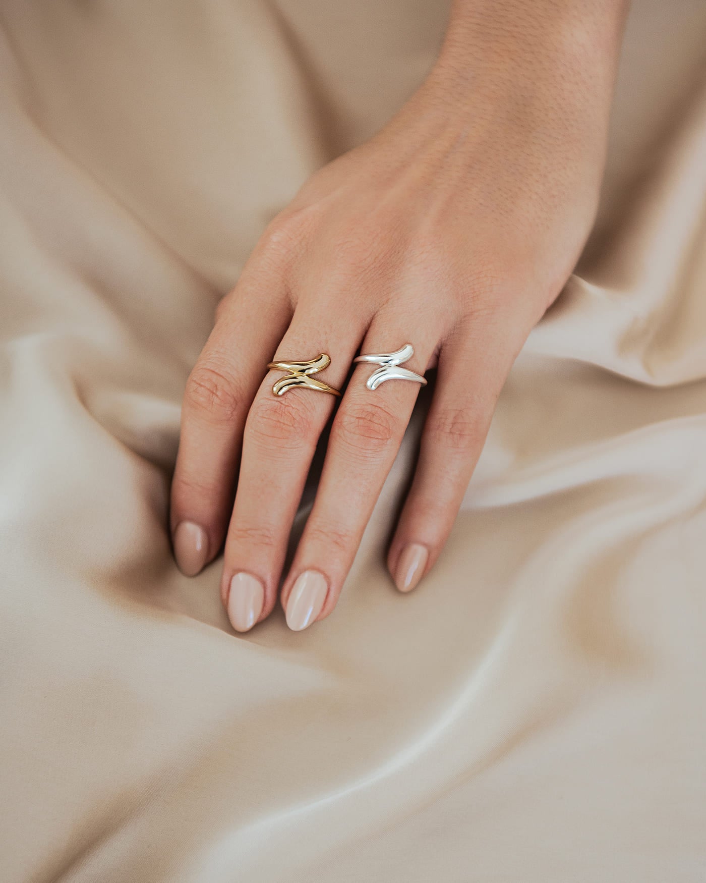 Skin Silver Ring
