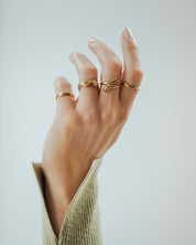 Skin Gold Ring