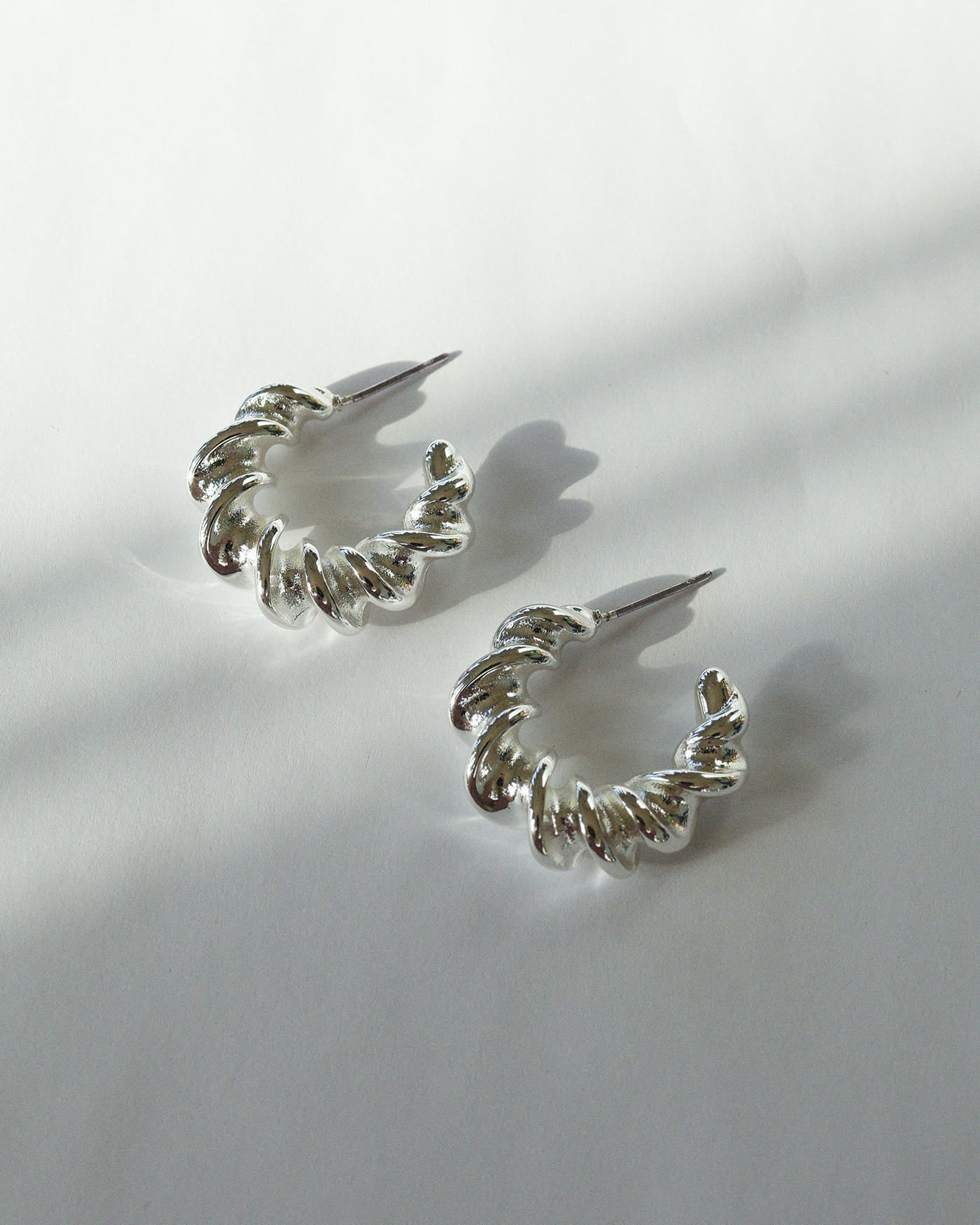 Boa Silver Earrings