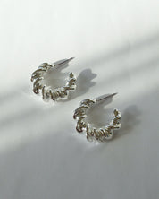 Boa Silver Earrings