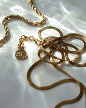 Torsade Gold Necklace