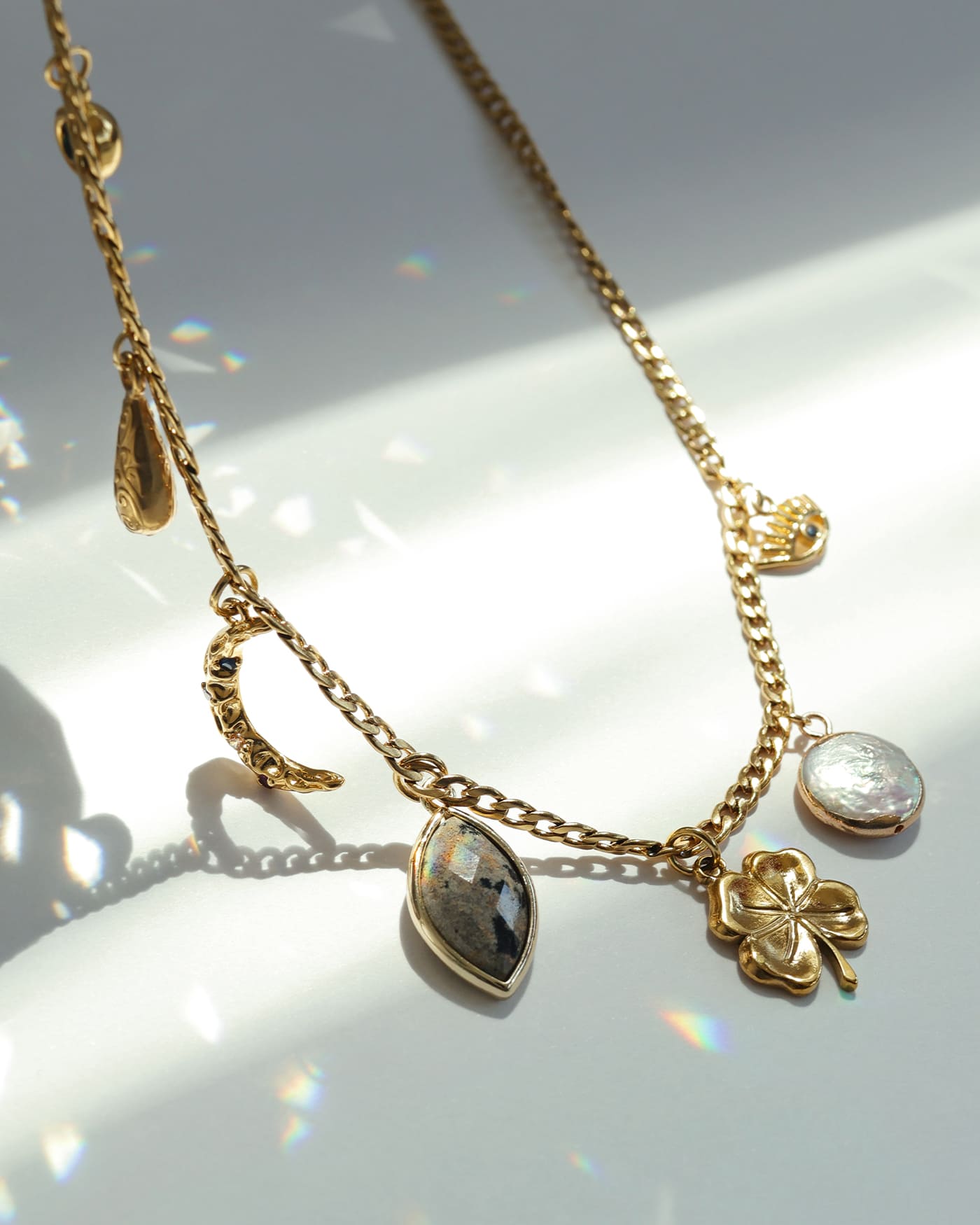 Clover Gold Necklace