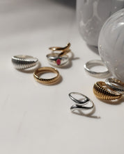 Skin Silver Ring