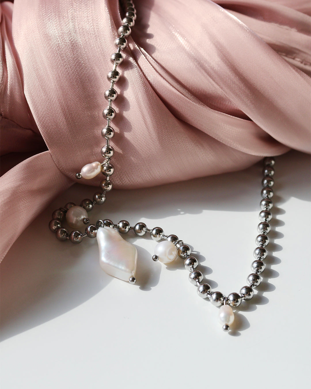 Artemis Silver Necklace