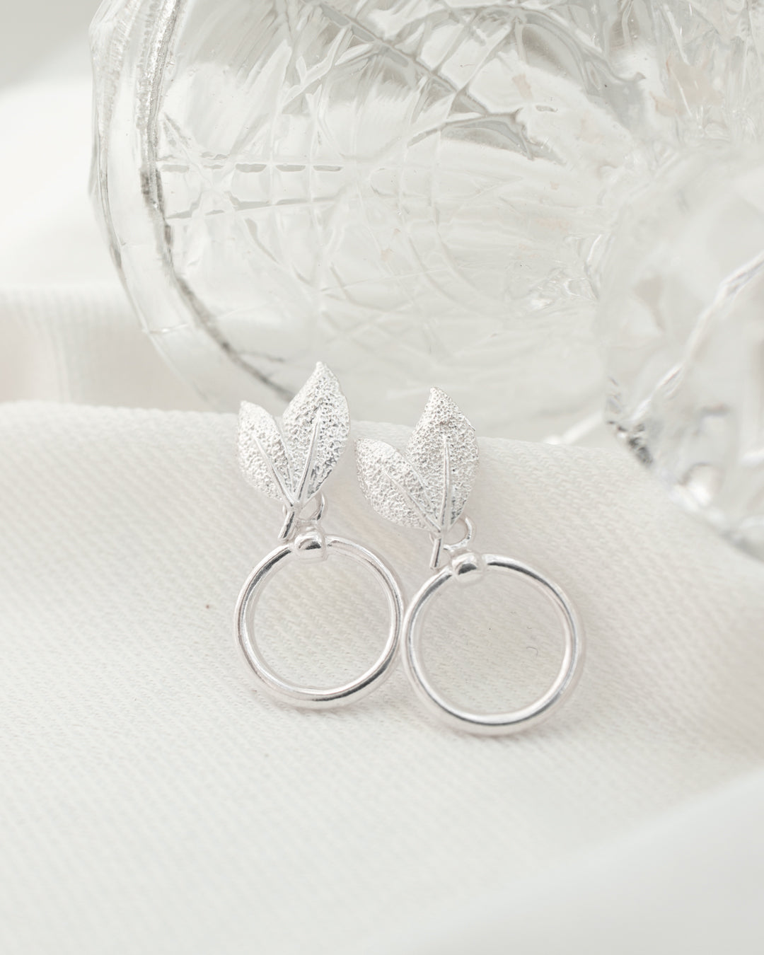 Praline Silver Earrings