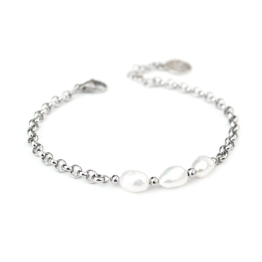 Ivory Silver Bracelet