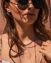 Ernest Silver Glasses Chain