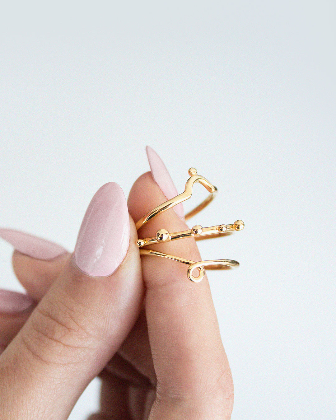 Kolam Gold Ring