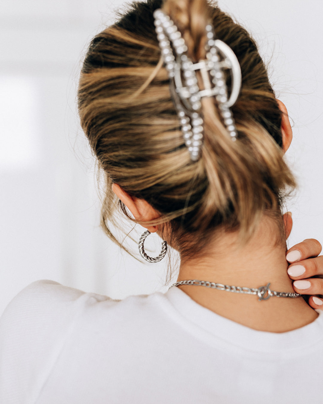 Spin Silver Earrings