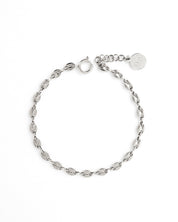 Caffe Silver Anklet