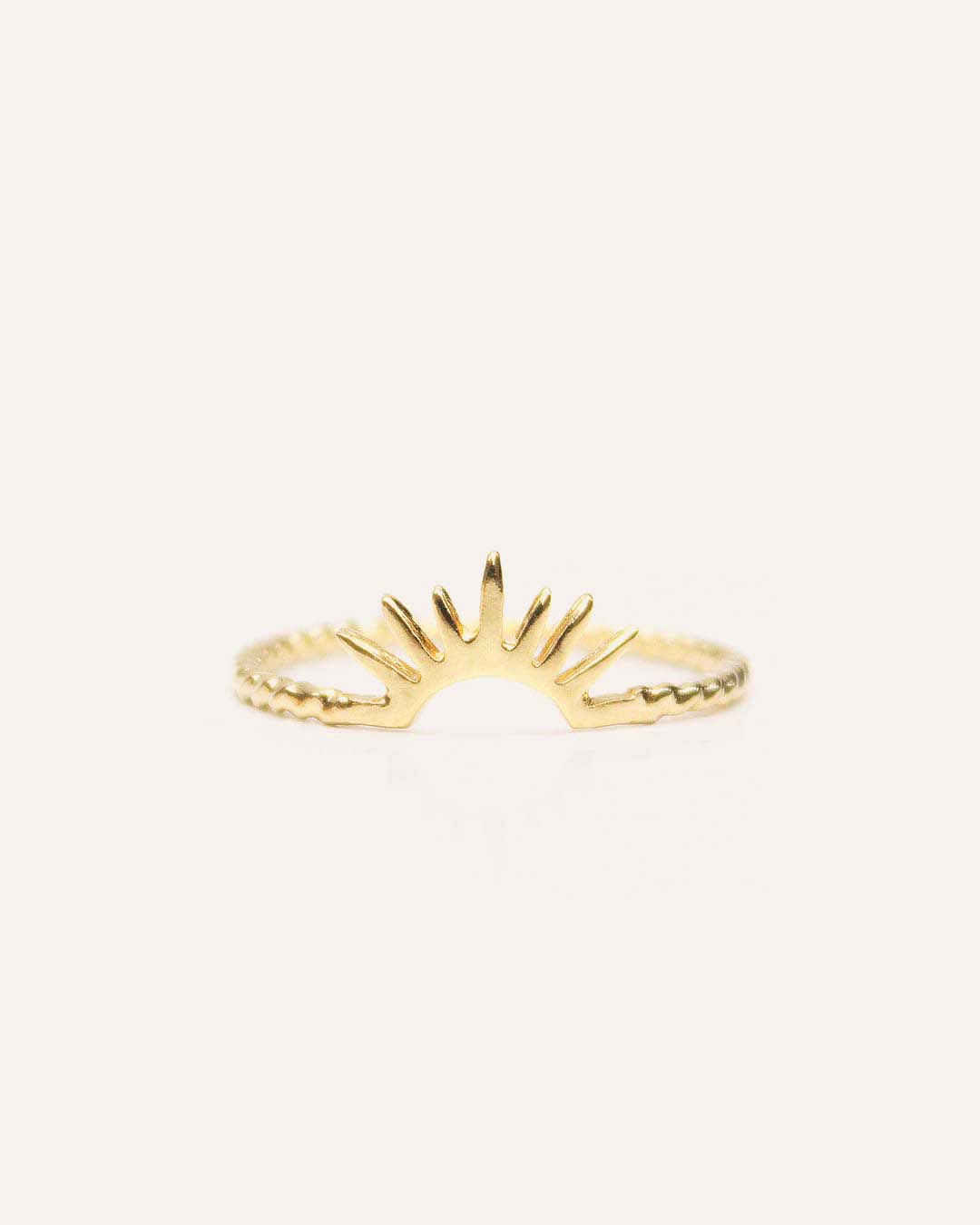 Nazar Solid Gold Ring