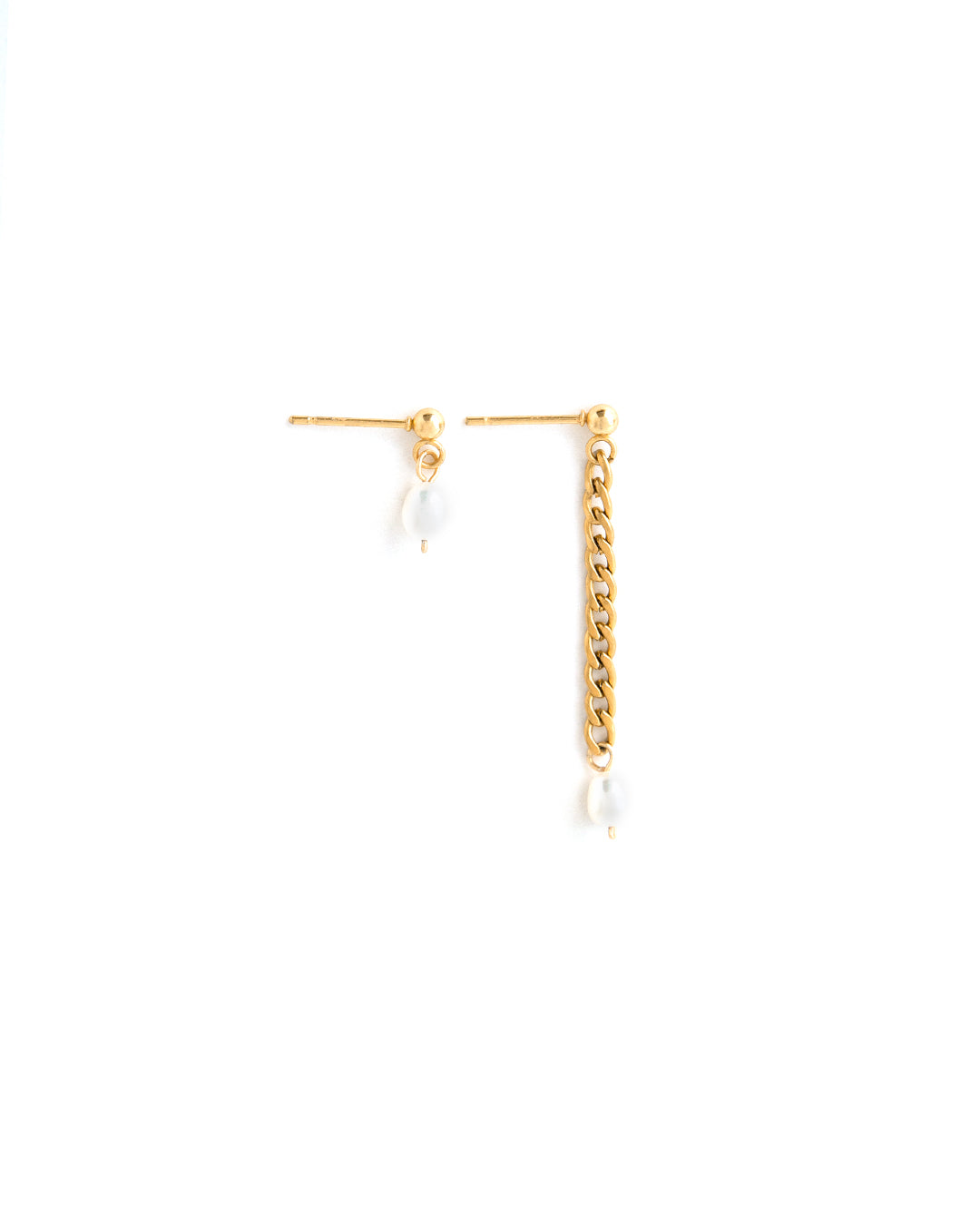 Eperlan Gold Earrings