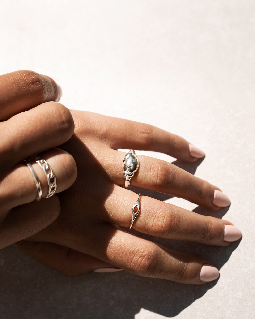 Ermite Silver Ring
