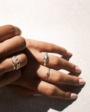 Ermite Silver Ring
