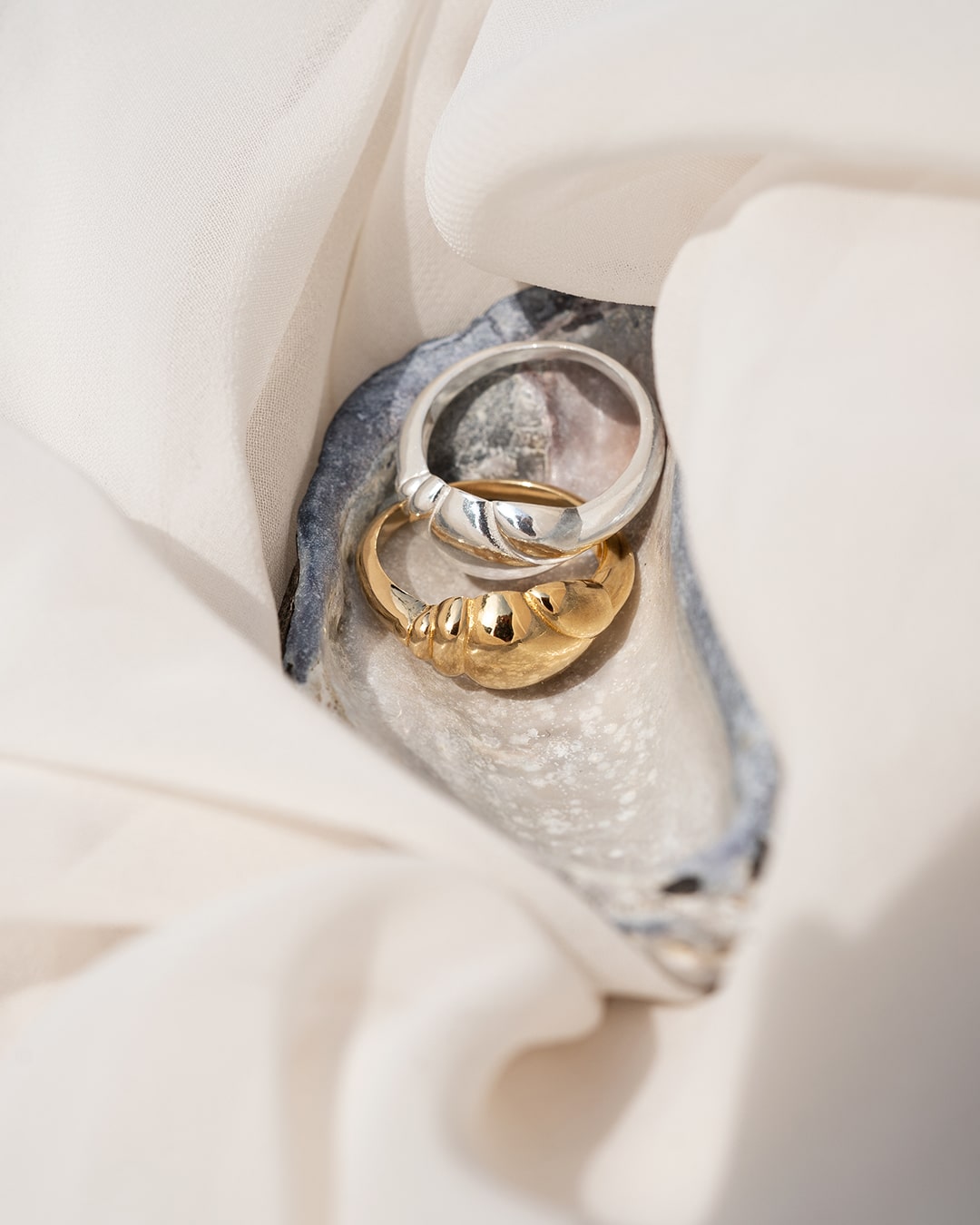 Ermite Silver Ring