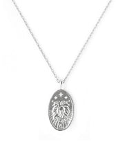 Leo Silver Zodiac Necklace