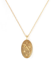 Scorpio Gold Zodiac Necklace