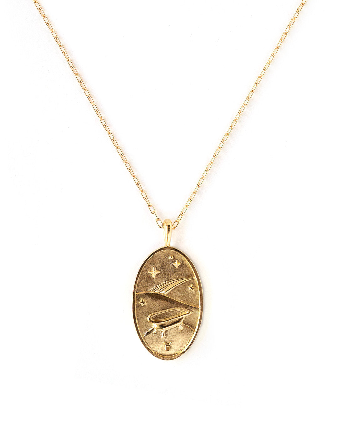Taurus Gold Zodiac Necklace