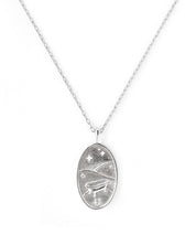 Taurus Silver Zodiac Necklace