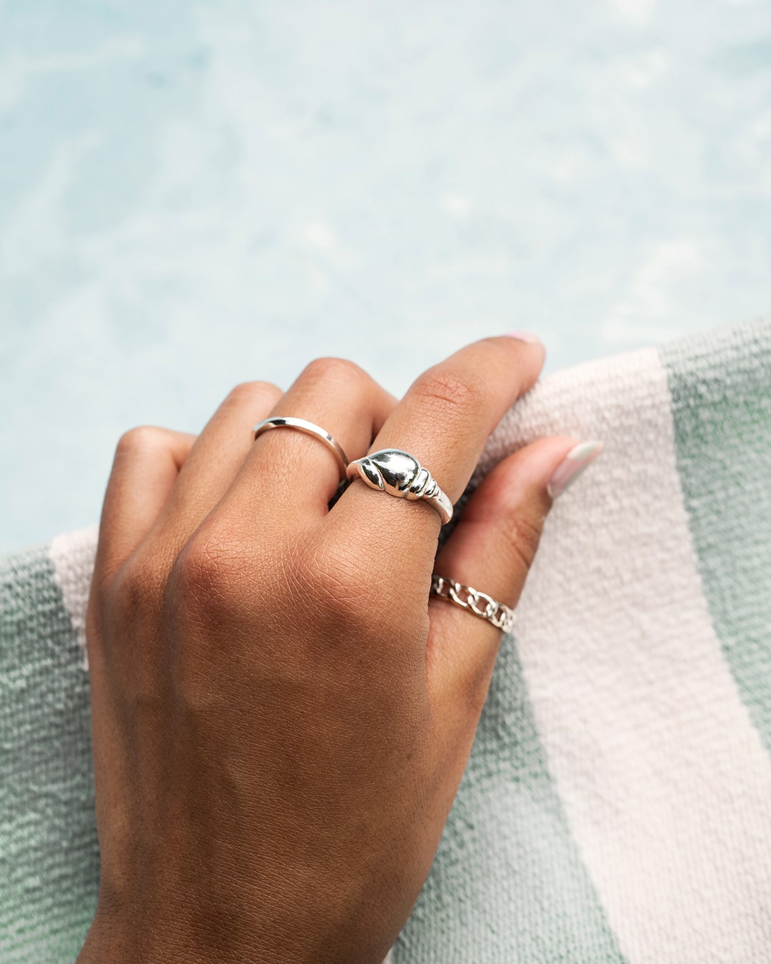 Ermite Silver Ring