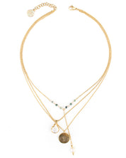 Lotus Gold Necklace