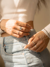Oro Silver Ring