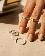 Oro Silver Ring