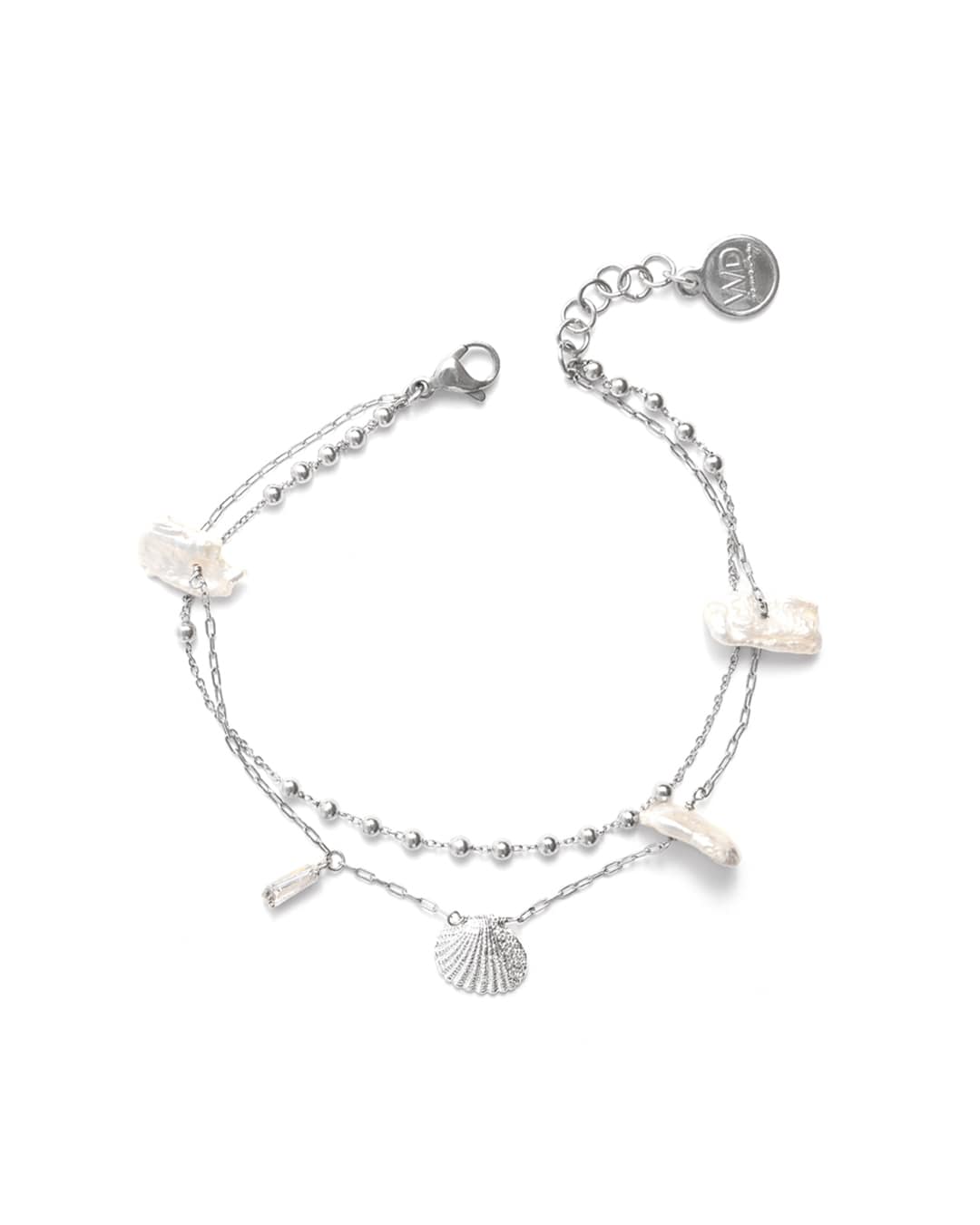 Shelly Bracelet de cheville Argent